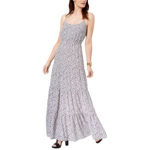 Michael Kors black and white Maxi Dress